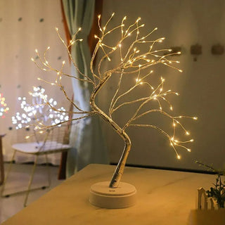 Lampe de chevet LED arbre