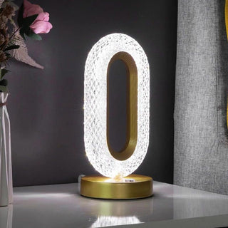 Lampe de chevet LED nordique style diamant