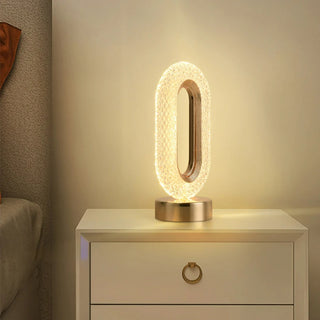 Lampe de chevet LED nordique style diamant