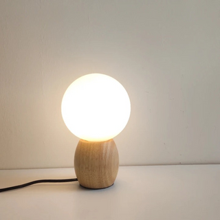 Lampe à poser bois style minimaliste à LED