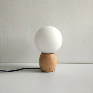 Lampe à poser bois style minimaliste à LED