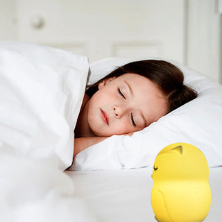 Lampe à poser enfant en forme de hibou avec télécommande