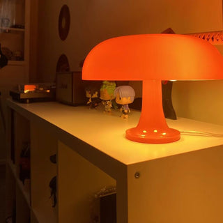 Lampe à poser vintage style champignon à LED