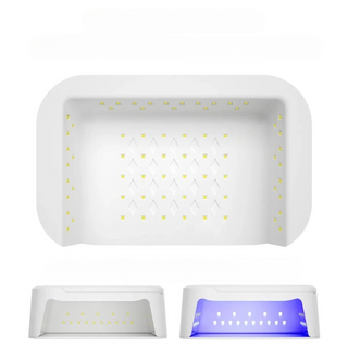 Lampe uv ongles à LED avec coussin et table de stockage